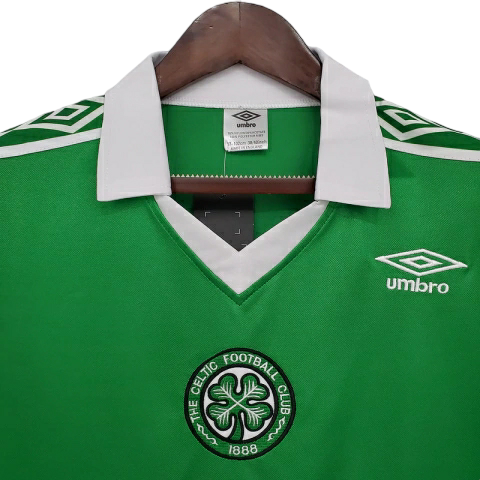 Camisa Celtic 1980 - Retrô Umbro - Verde