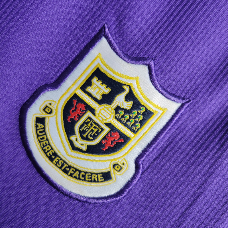 Camisa Tottenham II 1998/1999 - Retrô Pony - Roxa com detalhes em branco