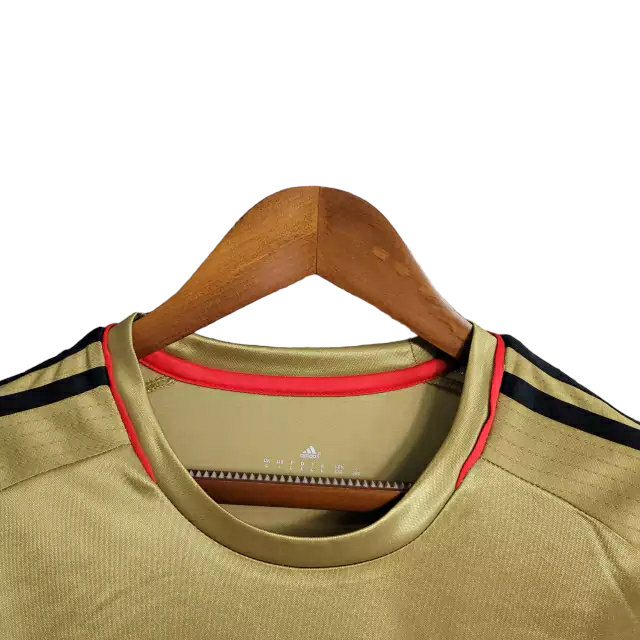 Camisa Sport Recife III 2016/2017 - Retrô Adidas - Dourada e preta com patrocínio