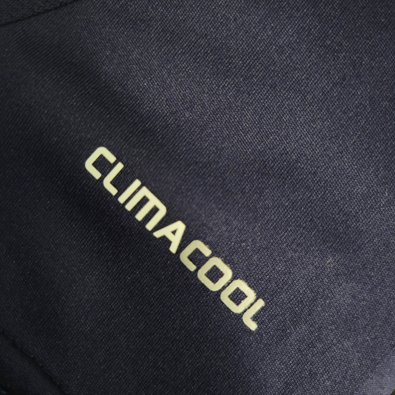 Camisa Real Madrid Goleiro 2011/2012 - Retrô Adidas - Azul com detalhes em amarelo