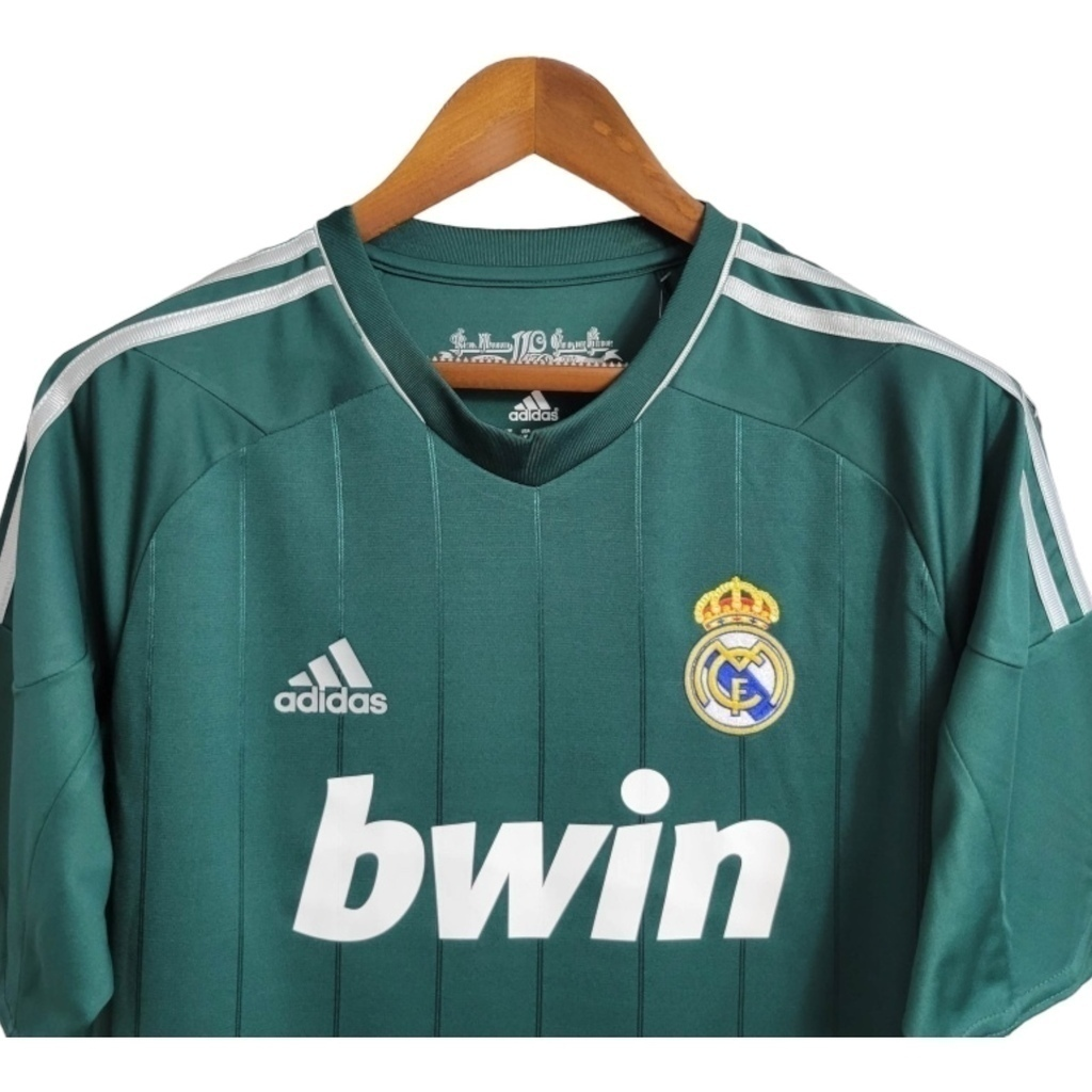 Camisa Real Madrid 2012/2013 - Retrô Adidas - Verde