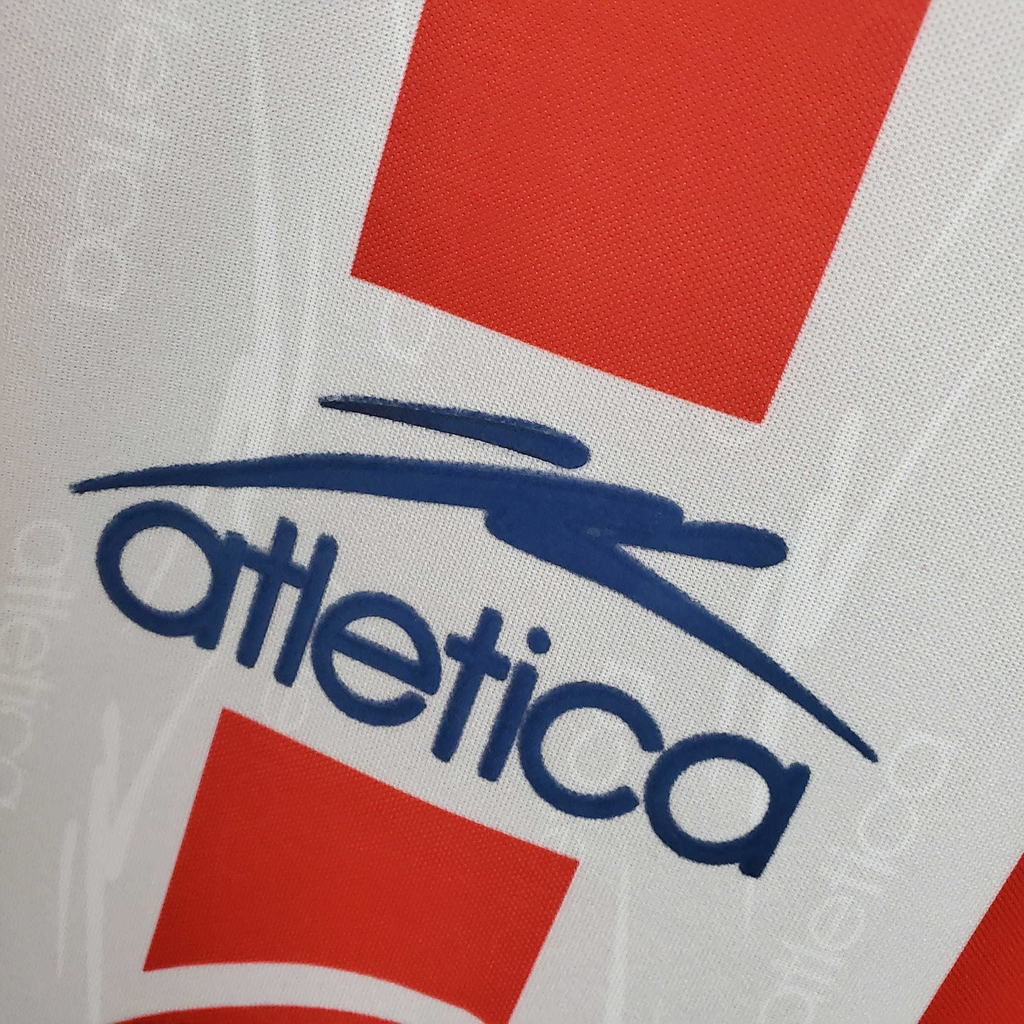 Camisa Chivas Guadalajara - 1998/1999 - Vermelha e Branca - Retrô Atletica