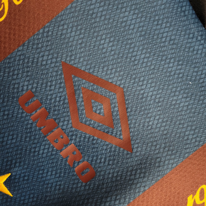 Camisa Inter de Milão Treino 1994/1995 - Retrô Umbro - Marrom e cinza