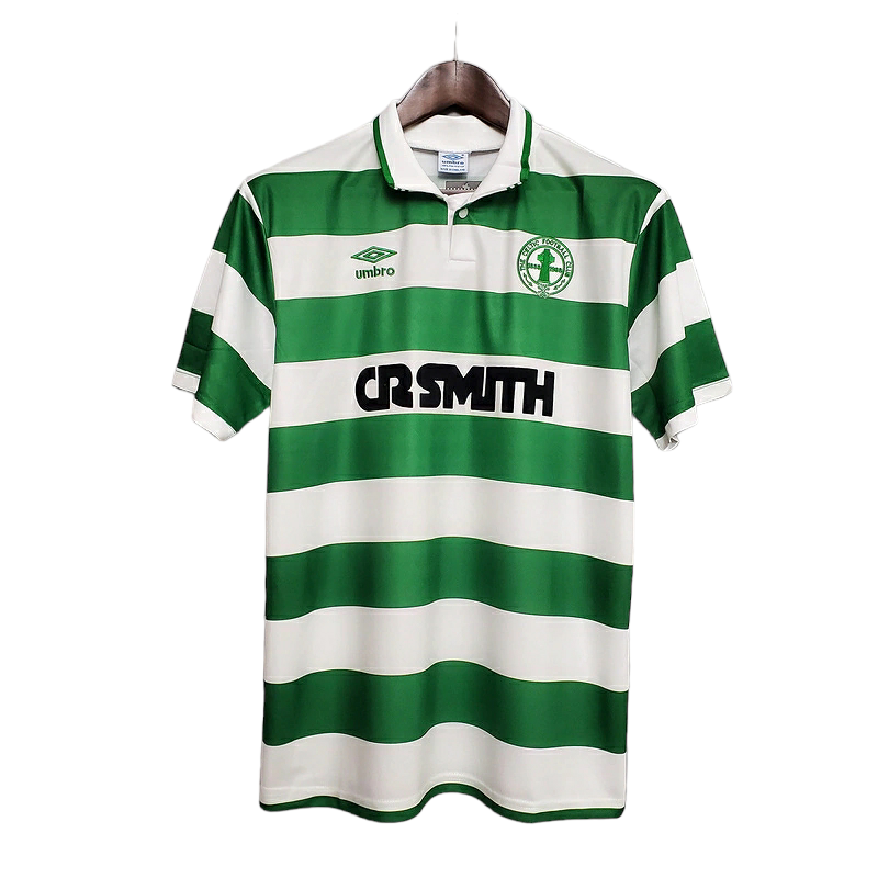 Camisa Celtic 1987/1989 - Retrô Umbro - Verde e Branca