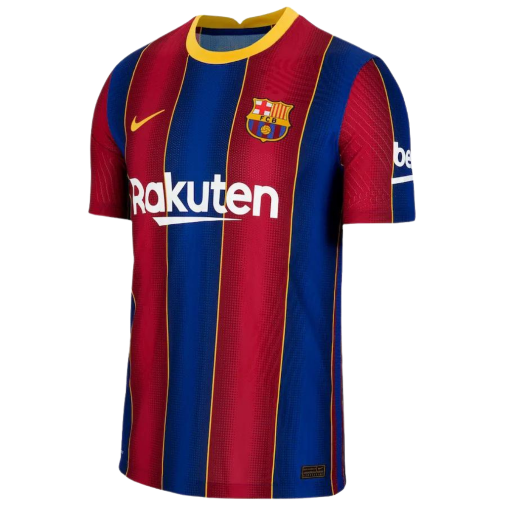 Camisa Barcelona I 2020/2021 - Retrô Nike - Azul e Grená