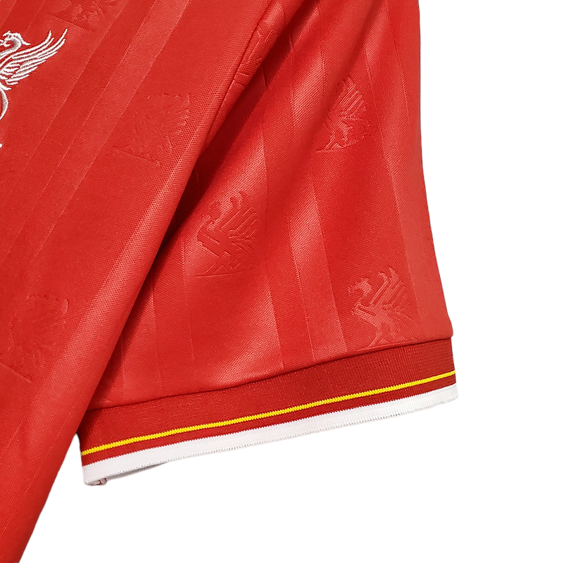 Camisa Liverpool 1985/1986 - Retrô - Vermelha com detalhes em branco