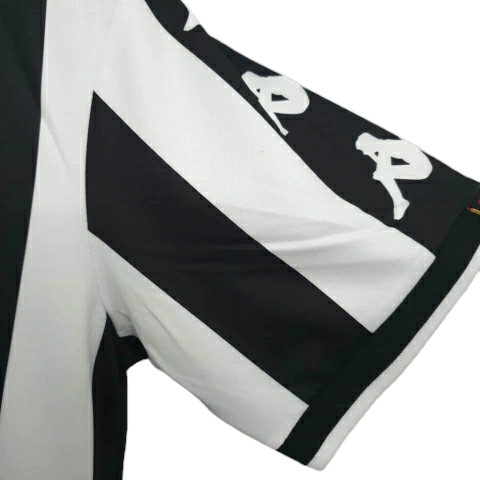 Camisa Juventus I 1999/2000 - Retrô Kappa - Preta e branca