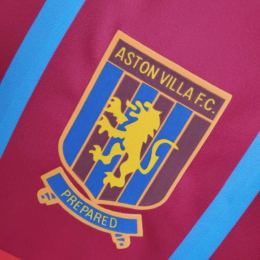 Camisa Aston Villa 1993/1995 - Retrô Asics - Vermelha