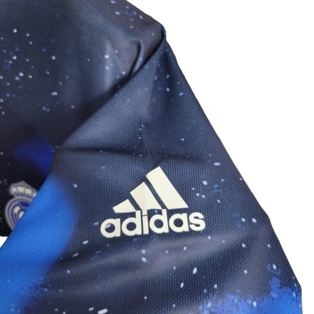 Camisa Real Madrid Edição Especial Galácticos I 2018/2019 - Retrô Adidas - Azul