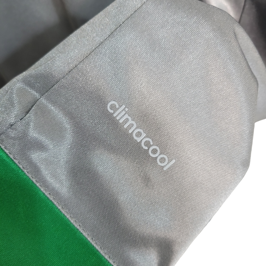 Camisa Palmeiras III 2015 - Retrô Puma - Cinza com detalhes em verde