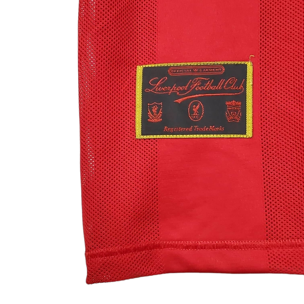 Camisa Liverpool 1996/1997 - Retrô Adidas - Vermelha e branca