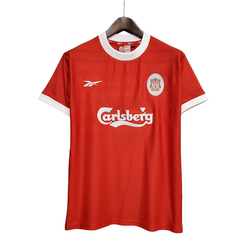 Camisa Liverpool 1998 - Retrô Reebok - Vermelha