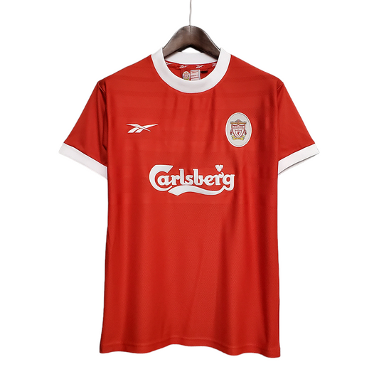 Camisa Liverpool 1998 - Retrô Reebok - Vermelha