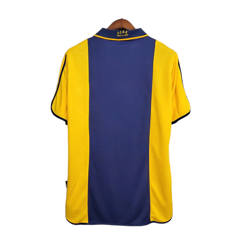 Camisa Ajax II 2000/2001 - Retrô Adidas - Azul e Amarela
