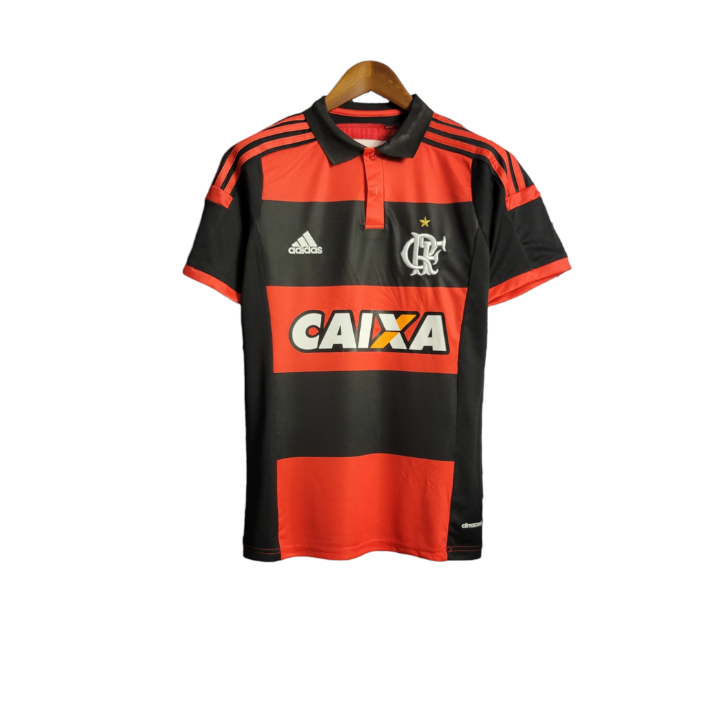 Camisa Flamengo 2017/2018 - Retrô Adidas - Preto e Vermelho