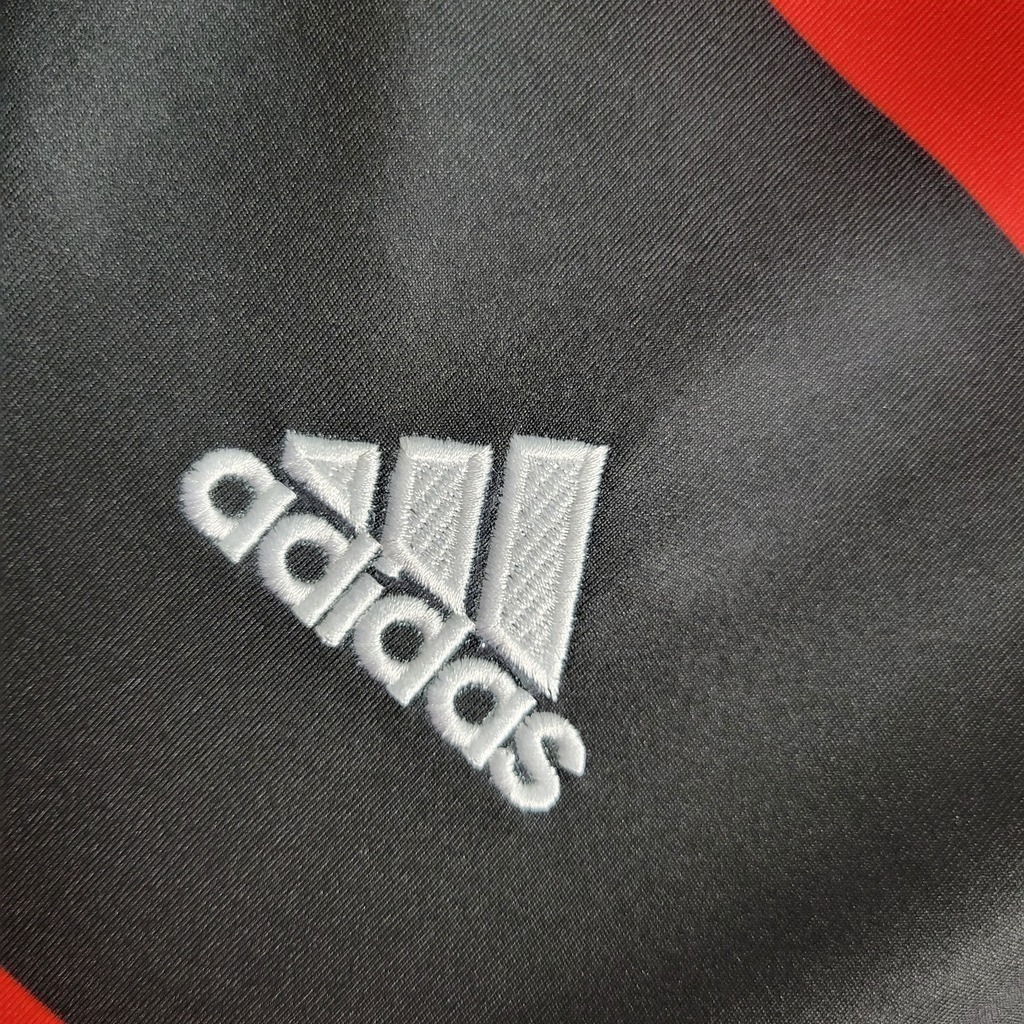 Camisa Flamengo 2017/2018 - Retrô Adidas - Preto e Vermelho