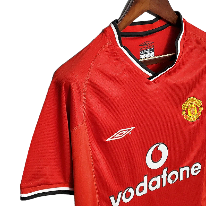 Camisa Manchester United 2000/2001 - Retrô Umbro - Vermelha