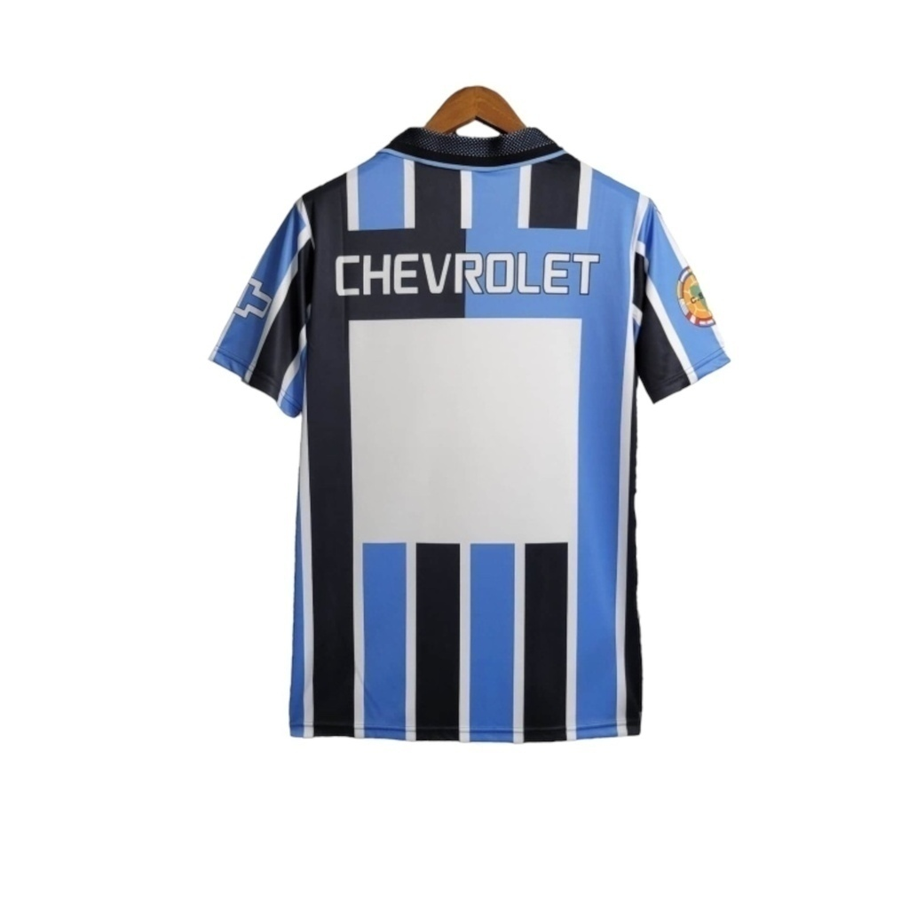 Camisa Grêmio I 1998 - Retrô Penalty - Preta e azul