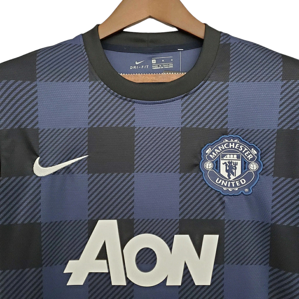Camisa Manchester United 2013/2014 - Retrô Nike - Azul Marinho