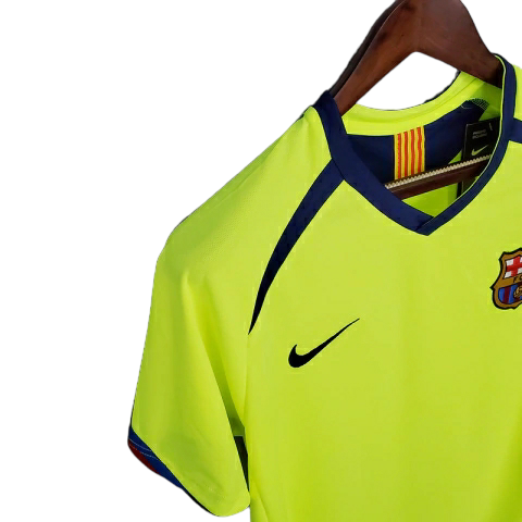 Camisa Barcelona 2005/2006 - Retrô Nike - Amarela