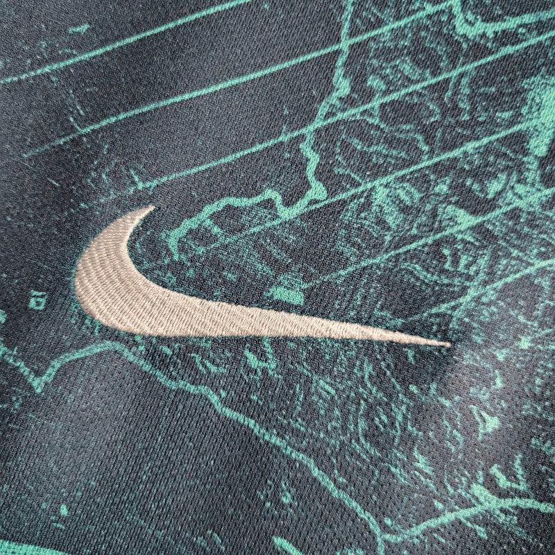 Camisa Tottenham II 2018/2019 - Retrô Nike - Verde com detalhes em verde claro