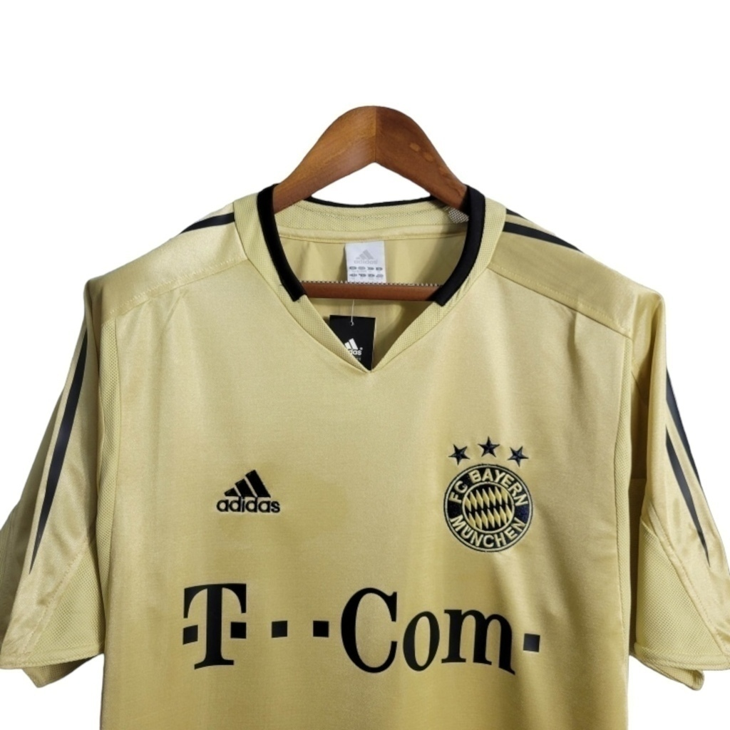 Camisa Bayern Munich II 2004/2005 - Retrô Adidas - Dourada
