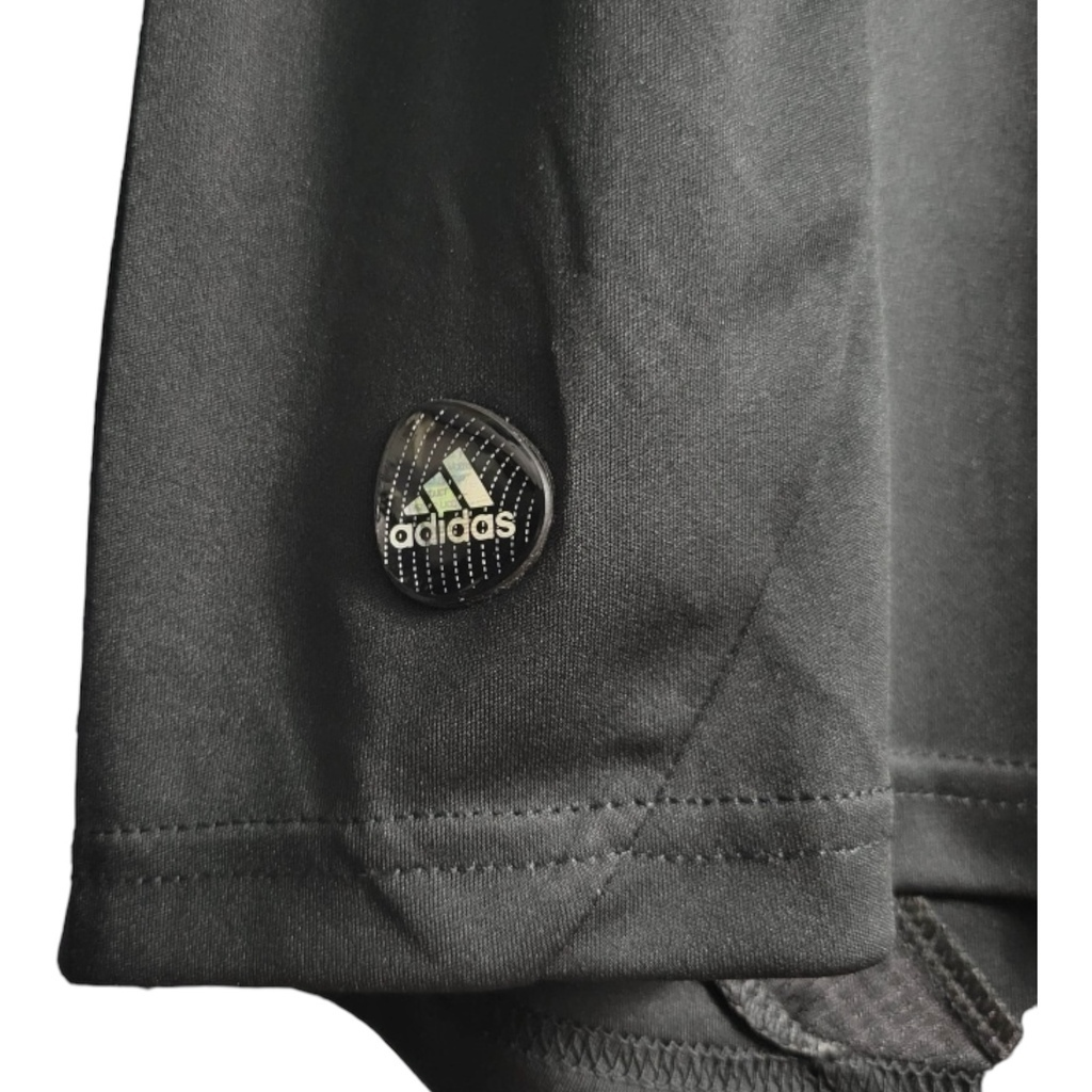 Camisa Real Madrid Goleiro 2011/2012 - Retrô Adidas - Preta com detalhes em amarelo