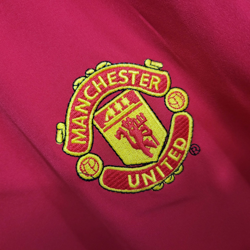 Camisa Manchester United I 2002/2004 Manga Longa - Retrô Nike - Vermelha