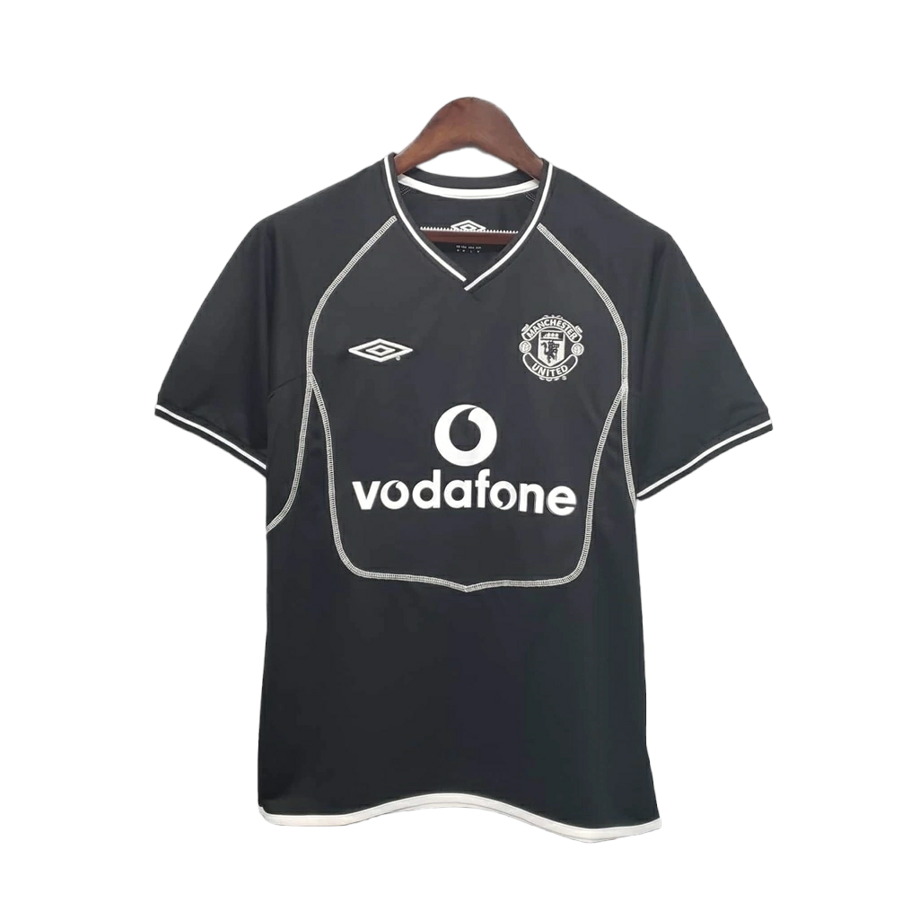 Camisa Manchester United 2000/2002 - Retrô Umbro - Preta