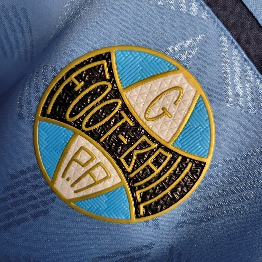 Camisa Grêmio Edição Especial 2020/2021 - Retrô Umbro - Azul com detalhes em dourado e branco