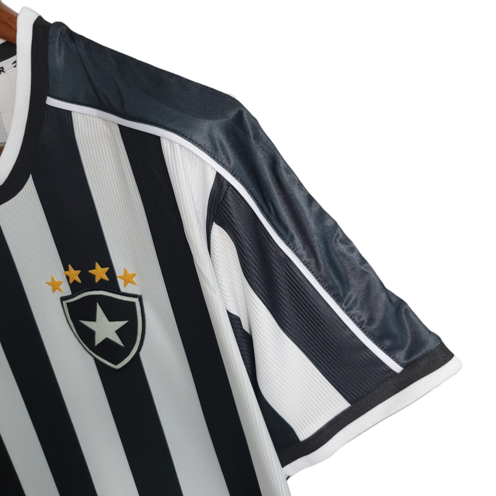 Camisa Botafogo l 1999/2000 - Retrô Topper - Preta e Branca