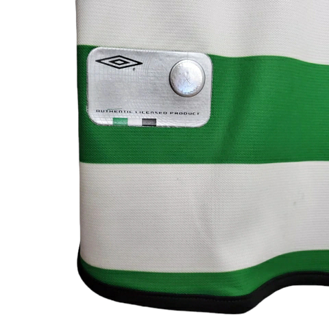 Camisa Celtic 2001/2003 - Retrô Umbro - Verde e Branca