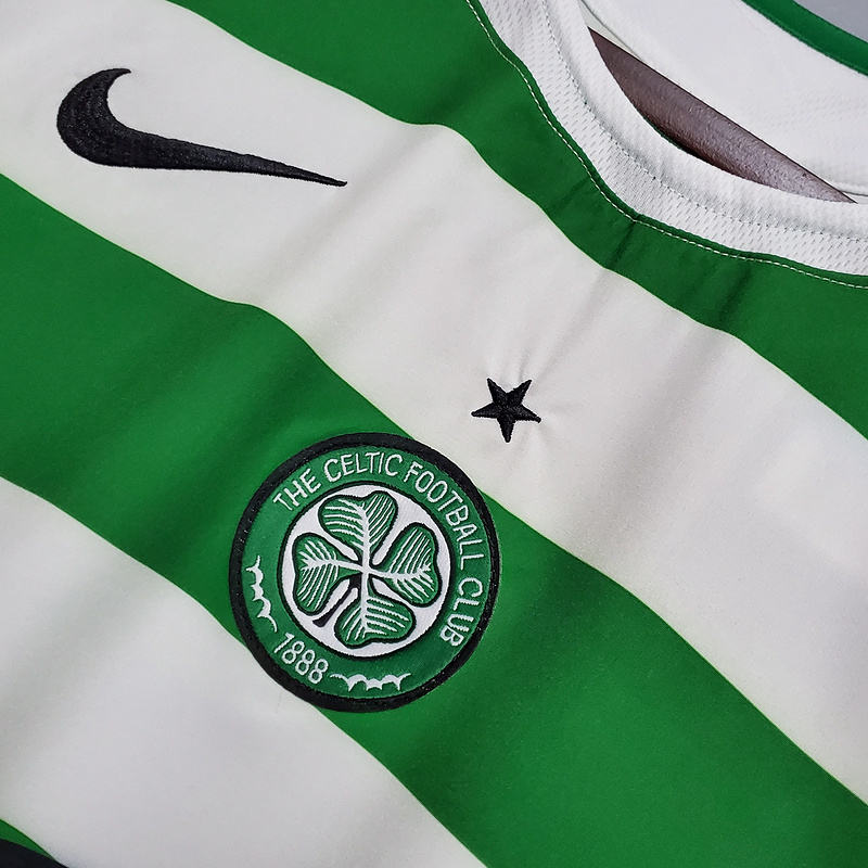 Camisa Celtic 2005/2006 - Retrô Nike - Verde e Branca