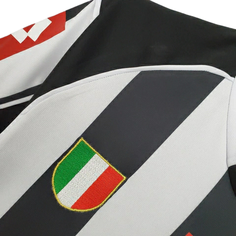 Camisa Juventus 2002/2003 - Retrô Lotto - Preta e branca
