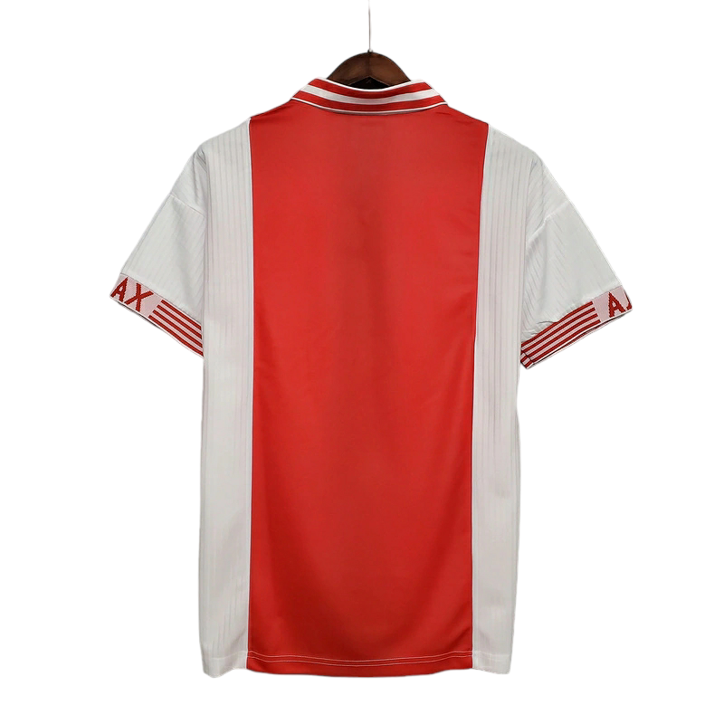 Camisa Ajax I 1997/1998 - Retrô Umbro - Vermelha e Branca