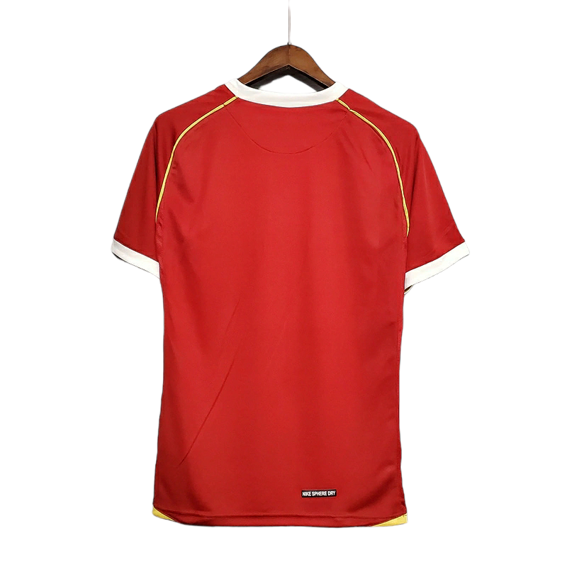 Camisa Manchester United 2006/2007 - Retrô Nike - Vermelha