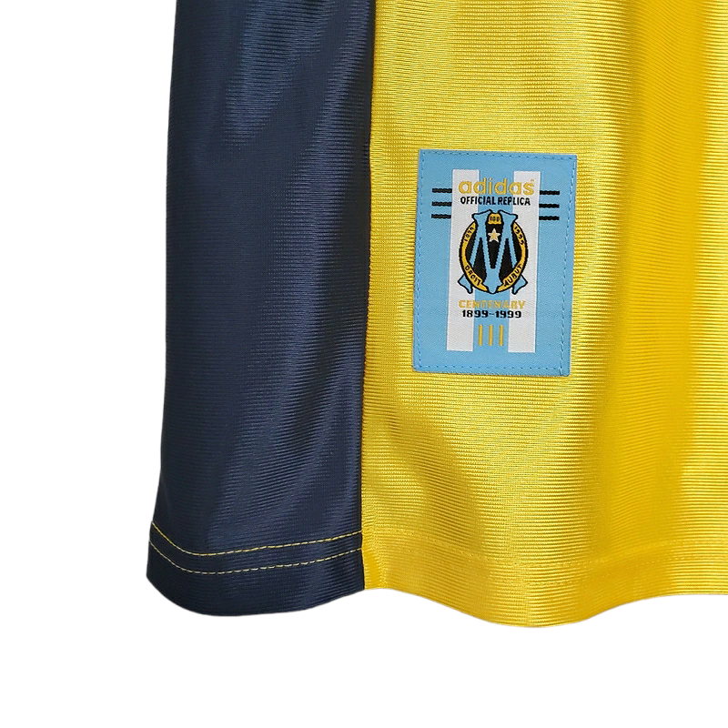 Camisa Marseille 1998/1999 - Retrô Adidas - Amarela
