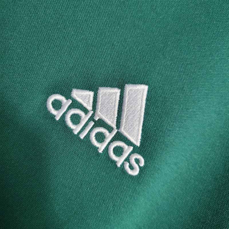 Camisa Palmeiras Edição Aniversário de 100 Anos 2014/2015 - Retrô Adidas - Verde com detalhes em dourado