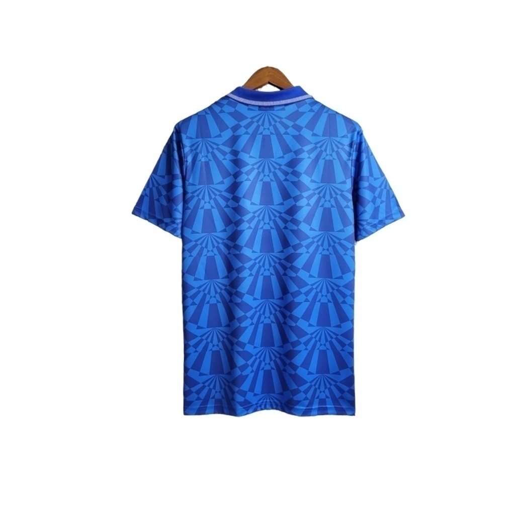 Camisa Napoli I 1991/1993 - Retrô Umbro - Azul