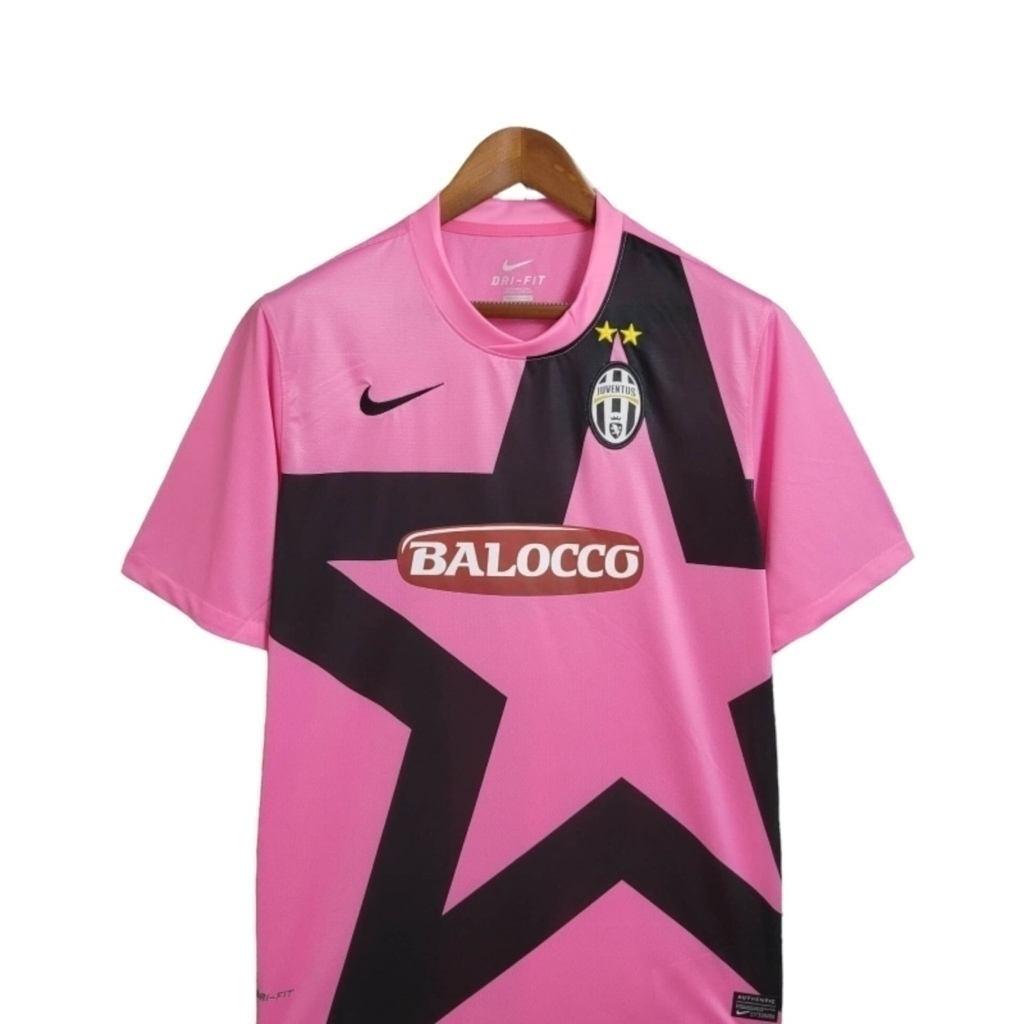 Camisa Juventus II 2011/2012 - Retrô Nike - Rosa