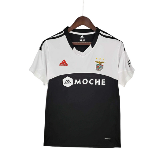 Camisa Benfica 2013/2014 - Retrô Adidas - Preta e branca