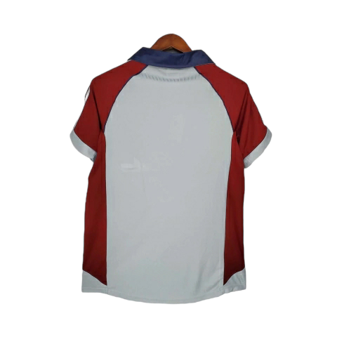 Camisa Bayern Munich 1998/1999 - Retrô Adidas - Vermelha e cinza