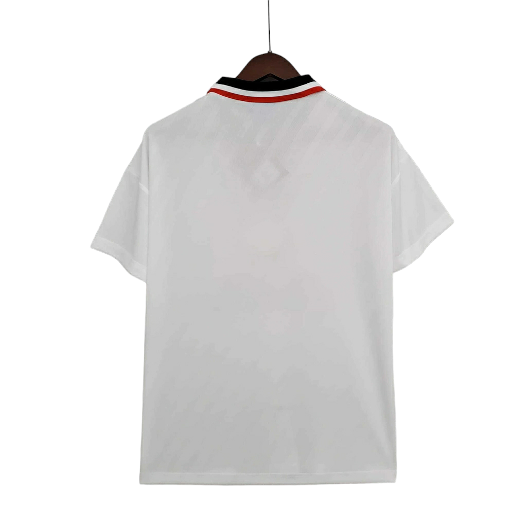 Camisa Manchester United 1996/1997 - Retrô Umbro - Branca
