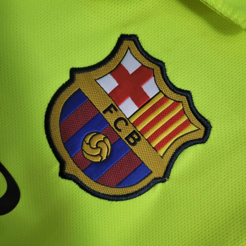 Camisa Barcelona II 2014/2015 - Retrô Nike - Amarela