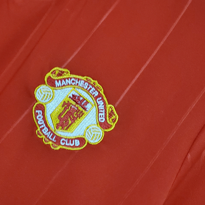 Camisa Manchester United 1983/1984 - Retrô Adidas - Vermelha