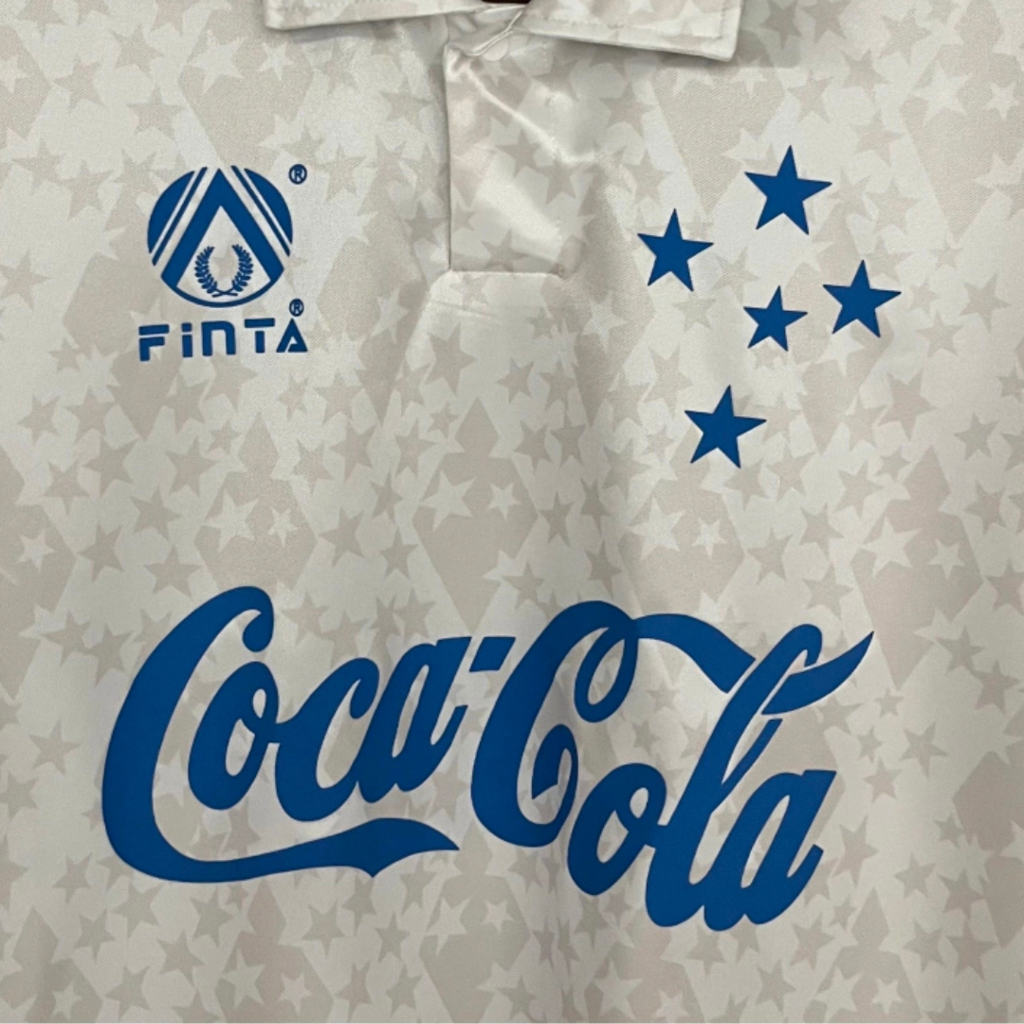 Camisa Cruzeiro II 1993/1994 - Retrô Finta - Branca