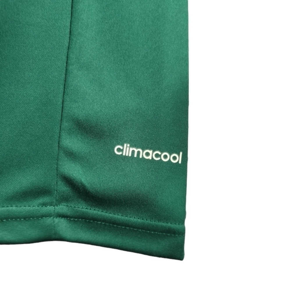 Camisa Palmeiras Edição Aniversário de 100 Anos 2014/2015 - Retrô Adidas - Verde com detalhes em dourado