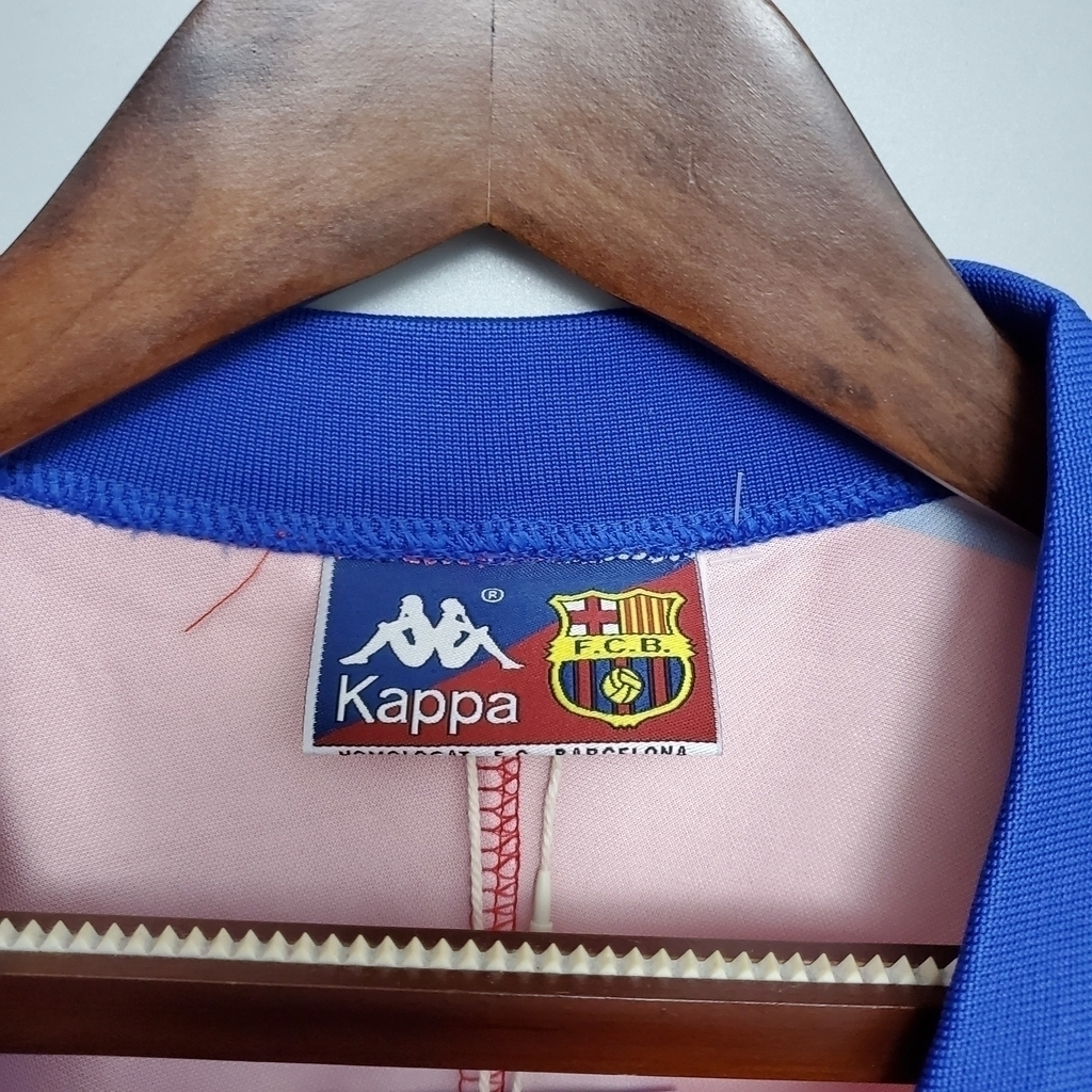 Camisa Barcelona I 1992/1995 - Retrô Kappa - Vermelha