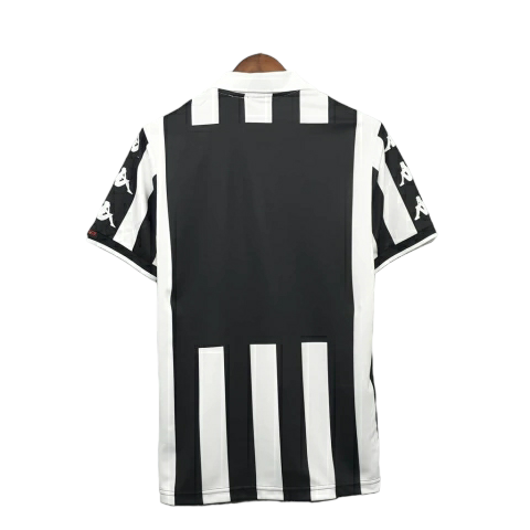 Camisa Juventus I 1999/2000 - Retrô Kappa - Preta e branca