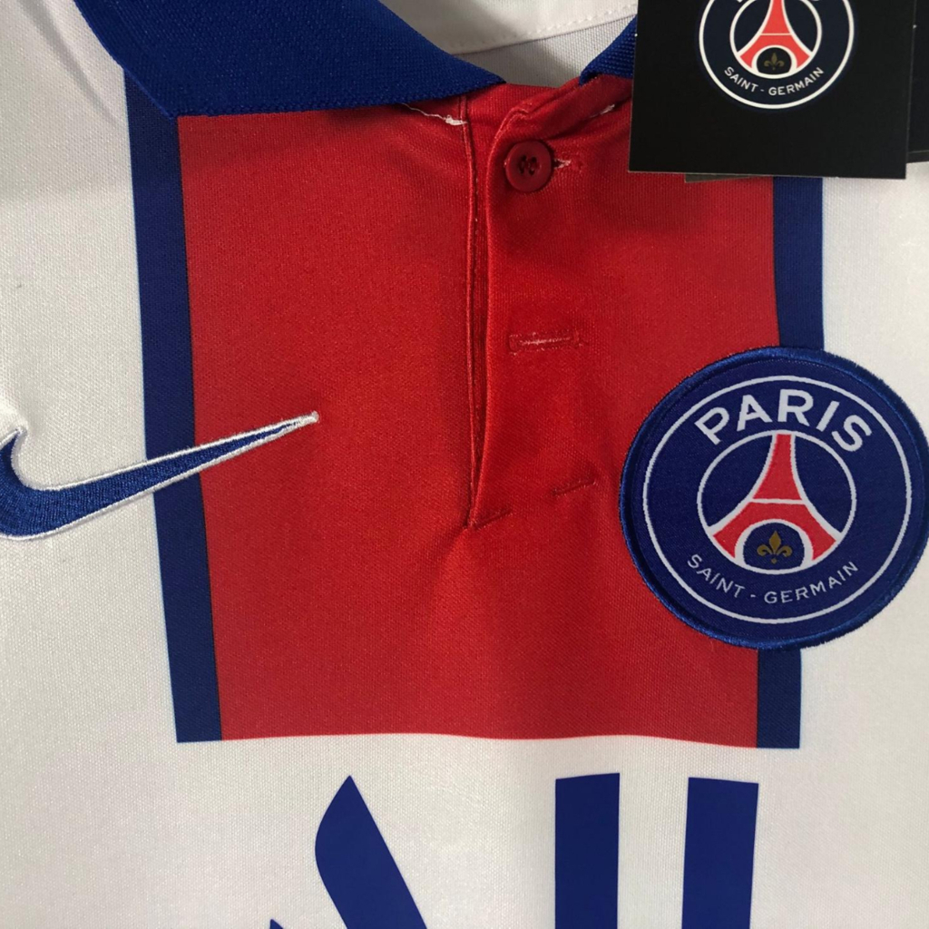 Camisa Paris Saint-Germain II 2020/2021 - Retrô Nike - Branca